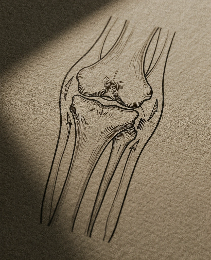 Anatomical field notes describing joint mobility